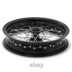 12x2.15 Spoked CNC Front Rear Wheel Flange Kit For BETA Explorer For Apollo RFN
