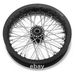 12x2.15 Spoked CNC Front Rear Wheel Flange Kit For BETA Explorer For Apollo RFN