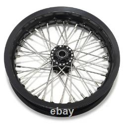 12x2.15 Spoked CNC Front Rear Wheel Flange Kit For BETA Explorer For Apollo RFN