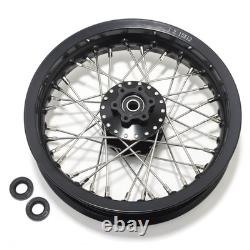 12x2.15 Spoked CNC Front Rear Wheel Flange Kit For BETA Explorer For Apollo RFN