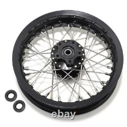 12x2.15 Spoked CNC Front Rear Wheel Flange Kit For BETA Explorer For Apollo RFN