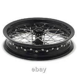 12x2.15 Supermoto Spoke Front Rear Wheels Rims Hubs for Sur Ron Light Bee X LBX