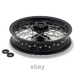 12x2.15 Supermoto Spoke Front Rear Wheels Rims Hubs for Sur Ron Light Bee X LBX