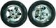 13 Harley Sportster 1200 Front Rear Wheel Rim Tire Chrome Thunderstar 16 1346