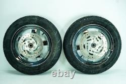 13 Harley Sportster 1200 Front Rear Wheel Rim Tire Chrome ThunderStar 16 1346