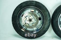 13 Harley Sportster 1200 Front Rear Wheel Rim Tire Chrome ThunderStar 16 1346