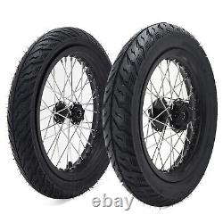 14x2.15 Spoke Front Rear Wheels Rims Hubs For SUR-RON Light Bee LB X E-Dirt Bike
