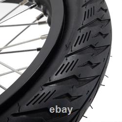 14x2.15 Spoke Front Rear Wheels Rims Hubs For SUR-RON X Light Bee LB X Dirt Bike