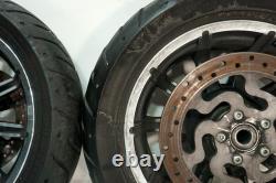 15 Harley Electra Ultra Limited Touring Front Rear Wheel Rim Tire 16 17 1246