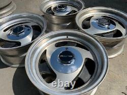 15 Vintage Wheels Rims 15x8 Tri Spoke 3 American Racing