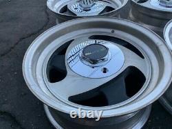 15 Vintage Wheels Rims Alloy Mag American Racing Tri Spoke Blade