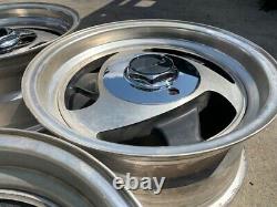 15 Vintage Wheels Rims Alloy Mag American Racing Tri Spoke Blade Directional