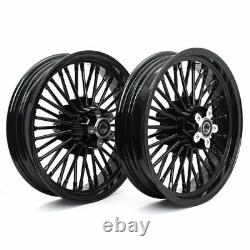 16X3.5 36 Fat Spoke Wheels Rims Set For Harley Sportster 48 XL1200X 2010-2020