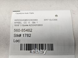 16-21 Mercedes X253 GLC GLC300 Front Rear Rim Wheel 5 Spoke 18x8 A2534010800 OEM