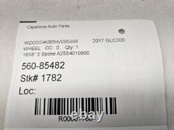 16-22 Mercedes X253 GLC GLC300 Front Rear Rim Wheel 5 Spoke 18x8 A2534010800 OEM