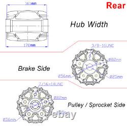 16 3.5 Front Rear 72 Spoked Wheels Single Disc for Harley Softail Fatboy Dyna