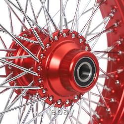 16 Complete Set Front Rear Wheels Rim Hub for Heritage Softail FXST FXSTC Dyna