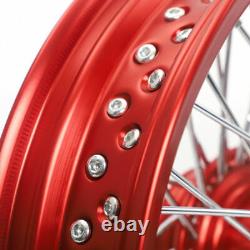16 Front Rear Wheels Dual Disc 72 Spokes for Softail Heritage FLSTC Night Train