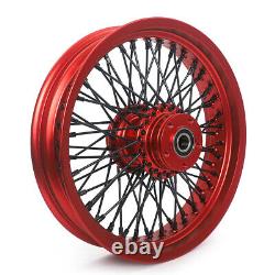 16 Front Rear Wheels Single Disc Spoke for Softail FXST FXSTD for Touring 84-07