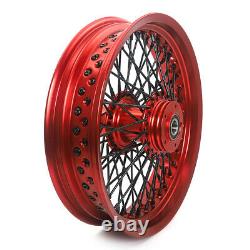 16 Front Rear Wheels Single Disc Spoke for Softail FXST FXSTD for Touring 84-07