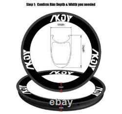 16 Inch 349 Carbon Wheelset 3 Spoke Front Rear Wheels Disc Brake 6-Bolt Hubs