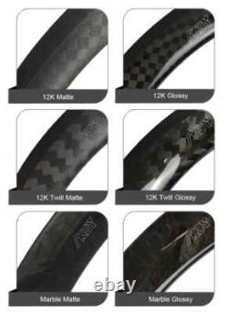 16 Inch 349 Carbon Wheelset 3 Spoke Front Rear Wheels Disc Brake 6-Bolt Hubs