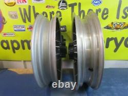 16 X 3 Front & Rear 9 Spoke Mag Wheels Oem Harley Davidson Flt Touring 1988-1999