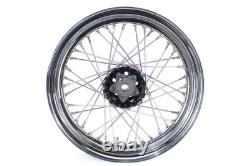 16 inch X 3.00 inch Replica Front or Rear Spoke Wheel fits Harley Davidson