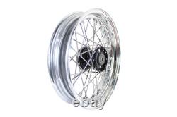 16 inch X 3.00 inch Replica Front or Rear Spoke Wheel fits Harley Davidson