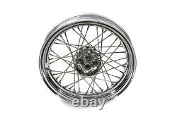 16 inch x 3.00 inch Replica Front or Rear Spoke Wheel fits Harley Davidson