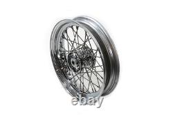 16 inch x 3.00 inch Replica Front or Rear Spoke Wheel fits Harley Davidson