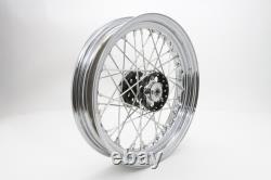16 inch x 3.00 inch Replica Front or Rear Spoke Wheel fits Harley Davidson