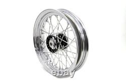 16 inch x 3.00 inch Replica Front or Rear Spoke Wheel for Harley-Davidson