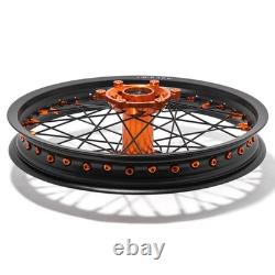 16x1.85 CNC Spoked Rear Wheel For HUSQVARNA TC85 21-23 For GAS GAS MC 85 SX 85