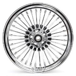 16x3.5 36 Fat Spoke Wheels Rims Set for Harley Softail Heritage Fatboy Deluxe