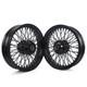 16x3.5 72 Spoke Wheels Front Rear Rims For Harley Softail Heritage Deluxe Fatboy