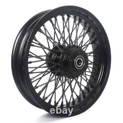 16x3.5 72 Spoke Wheels Front Rear Rims for Harley Softail Heritage Deluxe Fatboy