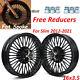 16x3.5 Fat Spoke Wheels Front Rear Rims For Harley Softail Slim Flsl 2012-2021