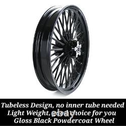 16x3.5 Fat Spoke Wheels Front Rear Rims for Harley Softail Slim FLSL 2012-2021