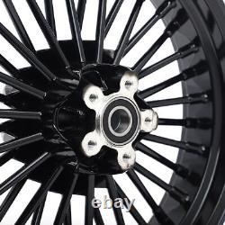 16x3.5 Fat Spoke Wheels Front Rear Rims for Harley Softail Slim FLSL 2012-2021