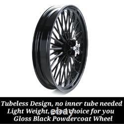 16x3.5 Fat Spoke Wheels Rotors for Harley Touring Bagger Electra Glide 00-07 FLT