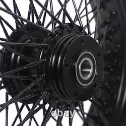 16x3.5 Front Rear Wheels Rims 72 Spoke For Harley Heritage Softail Deluxe FLSTC