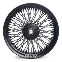 16x3.5 Front Rear Wheels Rims 72 Spoke For Harley Heritage Softail Deluxe FLSTC