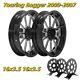 16x3.5 Front Rear Wheels Rims Rotors For Harley Touring Baggers Fltr Flht 00-07