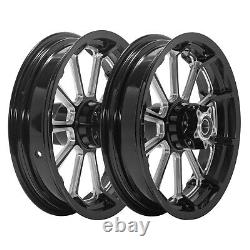 16x3.5 Front Rear Wheels Rims Rotors for Harley Touring Baggers FLTR FLHT 00-07