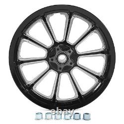 16x3.5 Front Rear Wheels Rims Rotors for Harley Touring Baggers FLTR FLHT 00-07