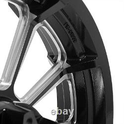 16x3.5 Front Rear Wheels Rims Rotors for Harley Touring Baggers FLTR FLHT 00-07