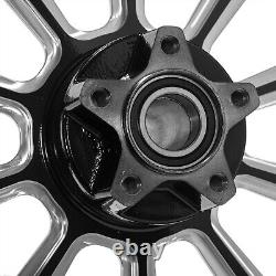 16x3.5 Front Rear Wheels Rims Rotors for Harley Touring Baggers FLTR FLHT 00-07