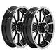 16x3.5 Front Rear Wheels Rims Set For Harley Touring Baggers Electra Glide 84-08