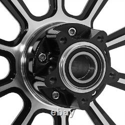 16x3.5 Front Rear Wheels Rims Set for Harley Touring Baggers Electra Glide 84-08
